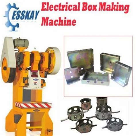 electric fan box making machine|electrical box making machine.